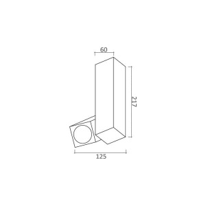 Plafonska lampa AFS101-1C BK - Img 2