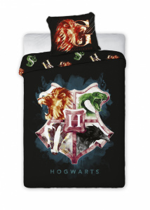 Posteljina za decu Harry Potter Model 3 160x200+70x80cm - Img 2