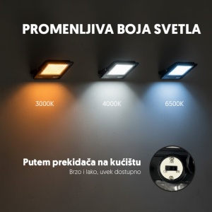 PROSTO LED reflektor 100W promenljiva boja svetla EL242 - Img 4