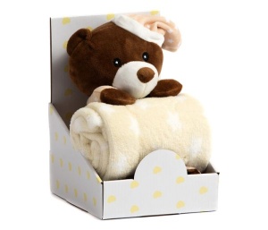 BBO SET IGRACKA + CEBENCE SLEEPING BEAR (B200003) - BEIGE - Img 1