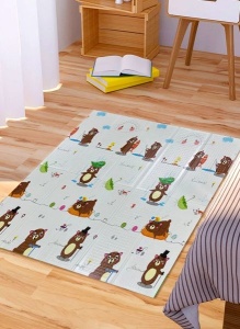 BBO SKLOPIVA PODLOGA ZA IGRU OD PENE (ZH-1) - HAPPY BEAR (180x200x1cm) - Img 2