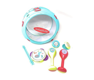 INFUNBEBE IGRACKA ZA BEBE MOJI PRVI BUBNJEVI 2G+ - Img 1