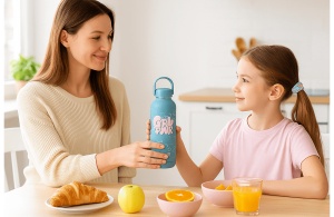 MOVOM GIRL POWER dečiji termos 750 ml - plava - Img 5