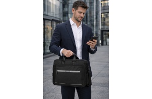 MOVOM TRIMMED torba za laptop - crna - Img 3