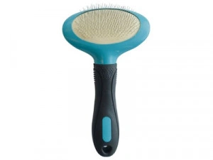 Oval slicker brush S 10,5x18,5cm