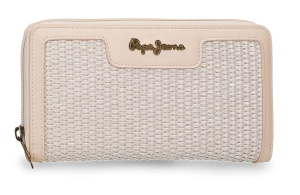 PEPE JEANS CLARA ženski novčanik - bež