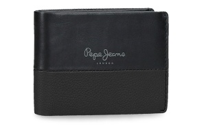 PEPE JEANS DUAL muški novčanik - crna