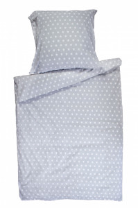 Posteljina 140x100cm GREY STARS