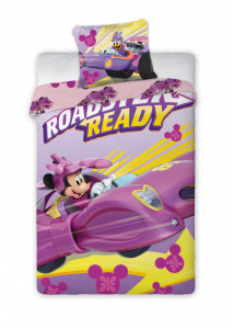 Posteljina za decu Minnie Mouse - Roadster 160x200+70x80cm
