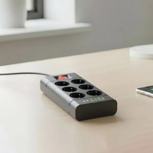 Razvodnik sa 6 mesta 2m 1.5mm2+pr. 4xUSB+2xtip C EL120 - Img 4
