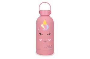 ROLL ROAD HAPPY PETS dečiji termos 350 ml - koralna