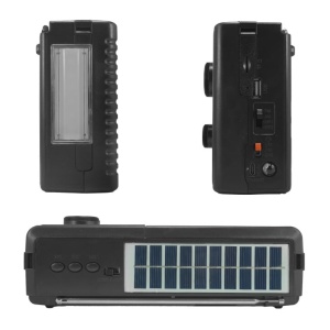 Solarni prenosni Bluetooth radio prijemnik 5510S EL104 - Img 3