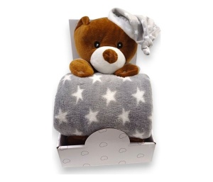 BBO SET IGRACKA + CEBENCE SLEEPING BEAR (B200003) - GREY - Img 2