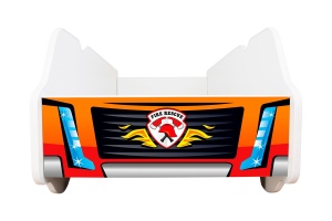 Dečiji krevet 140x70 truck FIRETRUCK - Img 4