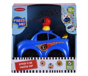 INFUNBEBE IGRACKA ZA BEBE AUTO - RACING CAR - Img 1