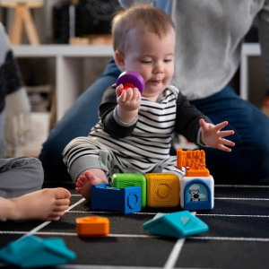 KIDS II BABY EINSTEIN AKTIVITI IGRACKA BRIDGE & LEARN MAGNETIC BLOCKS 12818 - Img 5