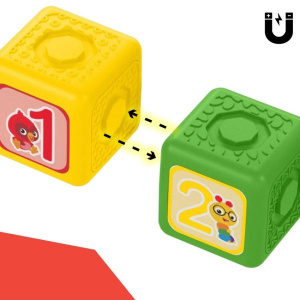 KIDS II BABY EINSTEIN AKTIVITI IGRACKA CLICK & CREATE MAGNETIC BLOCKS 13067 - Img 7