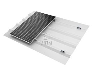 Konstrukcije za SE ANTAI za trapezni lim, mini rail, 150mm, set za 6 panela, univerzalne klampe - Img 2