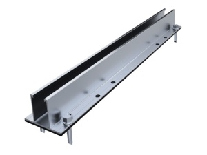 Konstrukcije za SE ANTAI za trapezni lim, mini rail, 400mm, set za 6 panela, univerzalne klampe - Img 6