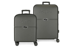 PEPE JEANS ACCENT ABS Set kofera 2/1 - tamno siva