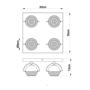 Spot lampa FG104-4K - Img 2
