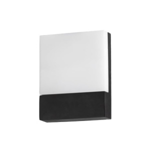 Zidna LED lampa 10W 3000K IP65 crna EL288 - Img 2