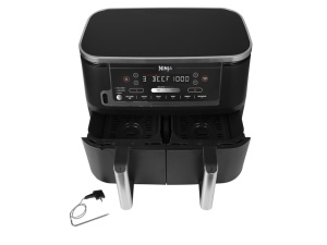 Airfryer NINJA AF451EU dupla korpa/ 9.5L/ 2470W/ crna - Img 4