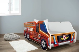 Dečiji krevet 140x70 truck FIRETRUCK