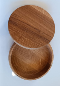 DRVENA ČINIJA SA POKLOPCEM ART:4010 - Img 3
