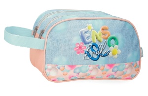 ENSO BUBBLES dečiji neseser sa 2 pregrade - sky blue