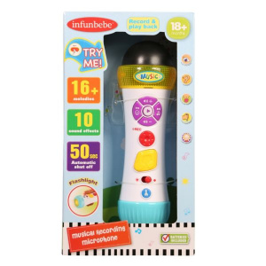INFUNBEBE IGRACKA ZA BEBE - MIKROFON (18M+) - Img 3