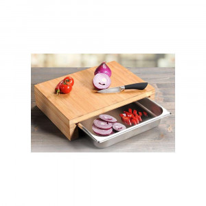 KESPER KSP58354 DASKA ZA SEČENJE SA INOX POSUDOM 37.5X27.5X9.5CM - Img 4