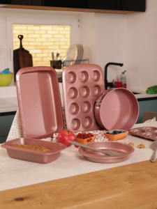 Pekač okrugli Rose Gold Texell TPRG-O324 - Img 3