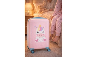 ROLL ROAD HAPPY PETS dečiji kofer 50 cm - pink - Img 9