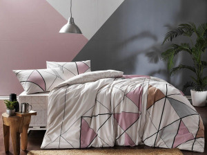Tač posteljina Ranforce Marvel za francuski krevet pamuk roza