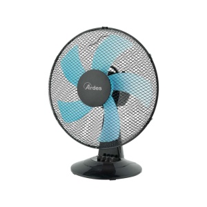 ARDES 5ST40N STONI VENTILATOR CRNO PLAVI 50W - Img 1