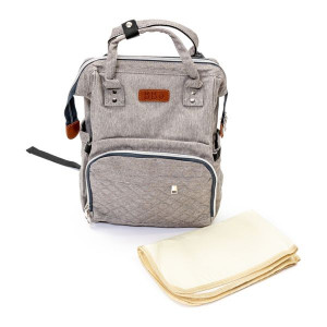 BBO TORBA ZA MAME (BQ047) SPORT MAMA BAG - SIVA - Img 2