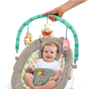 KIDS II DISNEY BABY LEZALJKA WINNIE THE POOH DOTS & HONEY POTS 60256 - Img 3