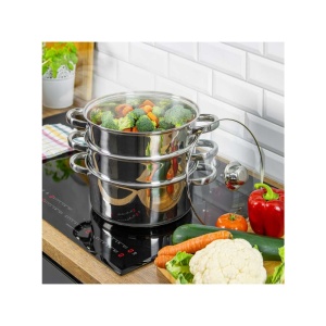 KINGHOFF KH3328 SET ŠERPI 4/1 ZA KUVANJE NA PARI 4L 22CM - Img 3