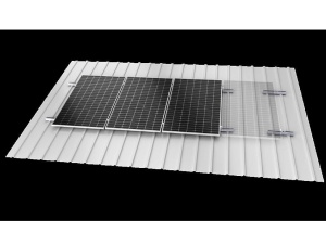 Konstrukcije za SE ANTAI za trapezni lim, mini rail, 400mm, set za 6 panela, univerzalne klampe - Img 3