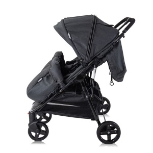 LORELLI KOLICA ZA BLIZANCE DUO+TORBA - BLACK - Img 2
