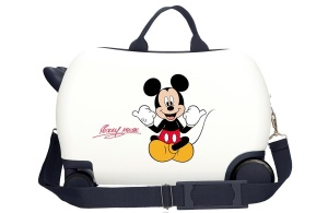MICKEY CHEERFUL dečiji kofer na točkićima - bela - Img 3