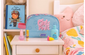 MOVOM GIRL POWER dečiji neseser sa 2 pregrade - plava - Img 10
