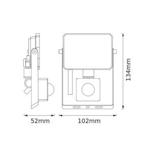 OSRAM LED reflektor sa PIR senzorom 10W 4000K EL175 - Img 3
