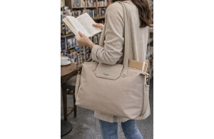 PEPE JEANS LEIRE ženska tote torba - bež - Img 9