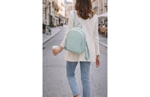 PEPE JEANS PAOLA modni ranac - mint - Img 8