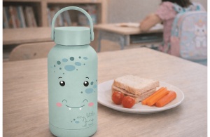ROLL ROAD HAPPY PETS dečiji termos 350 ml - zelena - Img 5