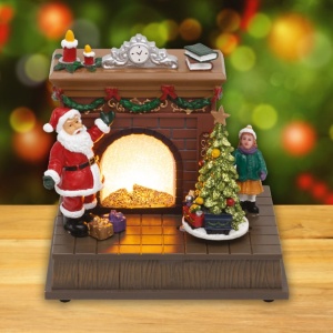 Svetleća LED diorama "kamin" - Img 3