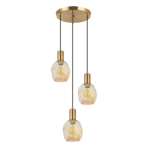 Viseća lampa F7039-3V SG+AM - Img 1