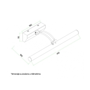 Zidna LED lampa 5W - Img 3